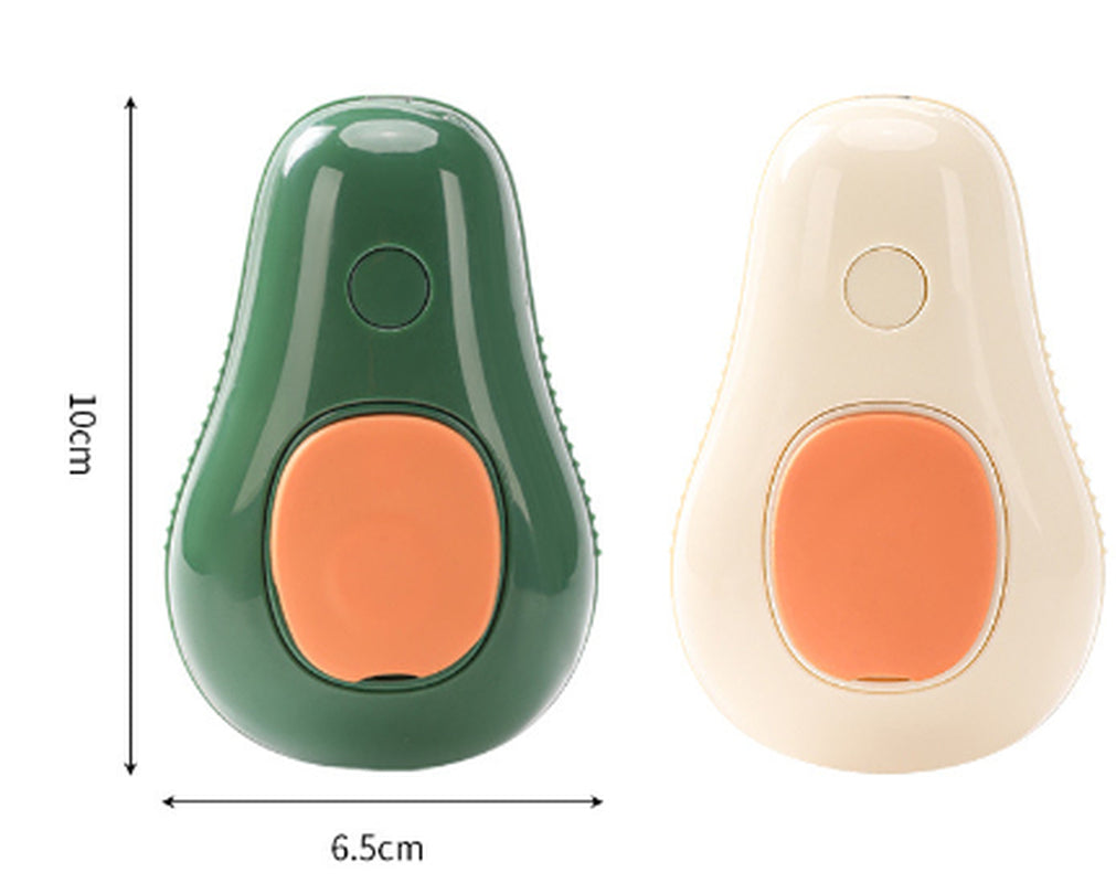 Steamy Cat Brush Cat Dog Grooming Comb Electric Self Cleaning Steam Cat Brush for Massage Avocado Shape Pet Spray Cat Grooming