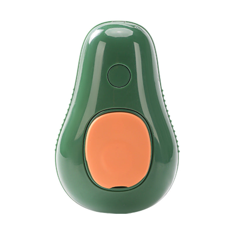 Steamy Cat Brush Cat Dog Grooming Comb Electric Self Cleaning Steam Cat Brush for Massage Avocado Shape Pet Spray Cat Grooming